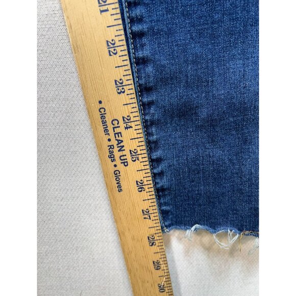 Articles Of Society Women's Sarah Distressed Jeans Stretch Denim Size 27 Blue - Picture 9 of 13